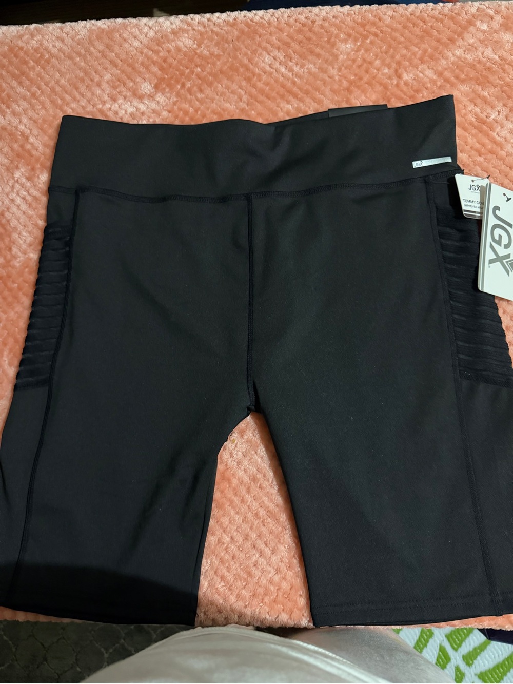 JGX Black Women’s Jean Shorts - Athletic High-Waist Bike Shorts